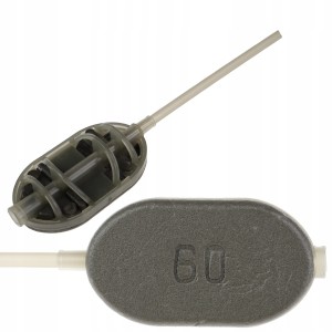 ZHIBO podajnik 60 g Method Feeder dystansowy z lotką