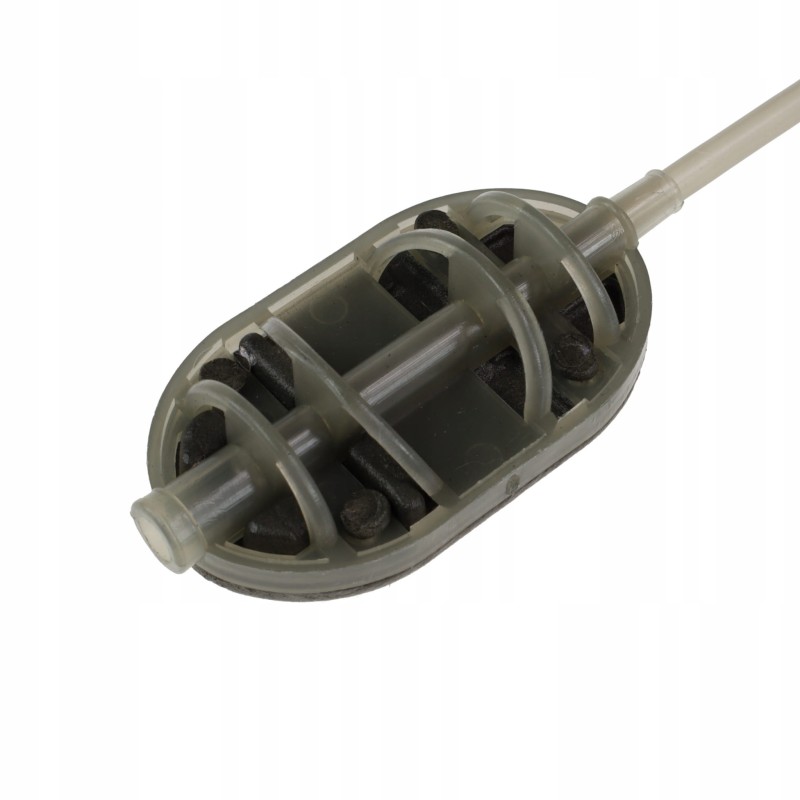 ZHIBO podajnik 60 g Method Feeder dystansowy z lotką