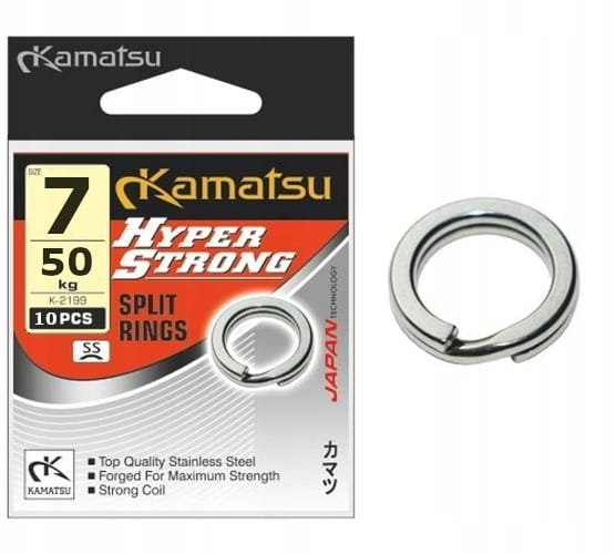 Kamatsu kółka łącznikowe HYPER STRONG 7 mm 50 kg