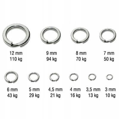 Kamatsu kółka łącznikowe HYPER STRONG 5 mm 29 kg