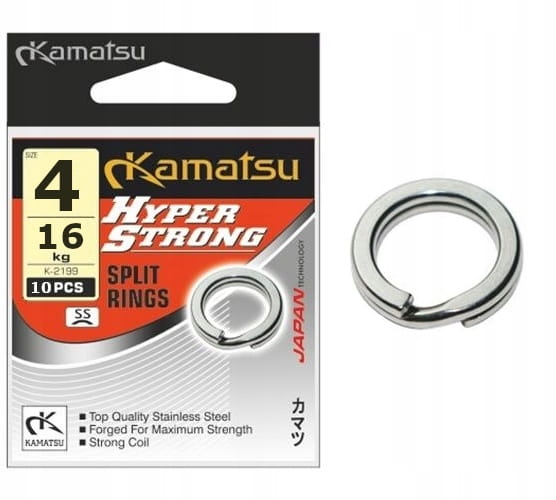 Kamatsu kółka łącznikowe HYPER STRONG 4 mm 16 kg