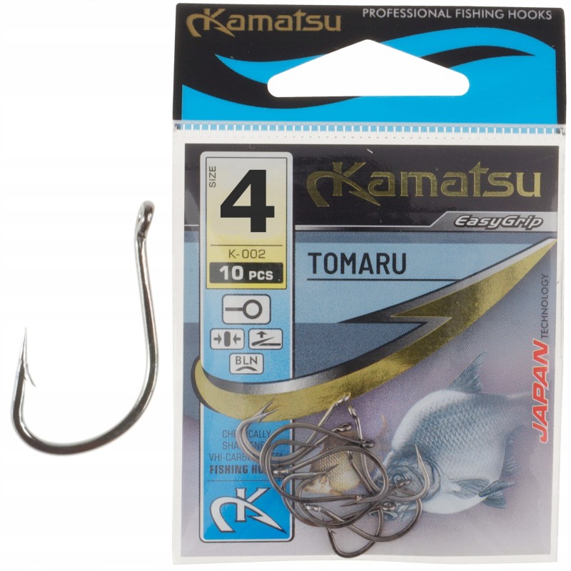 Kamatsu haczyki rozmiar 4 TOMARU BN oczko