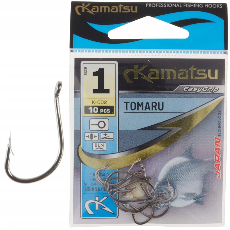Kamatsu haczyki rozmiar 1 TOMARU BN oczko