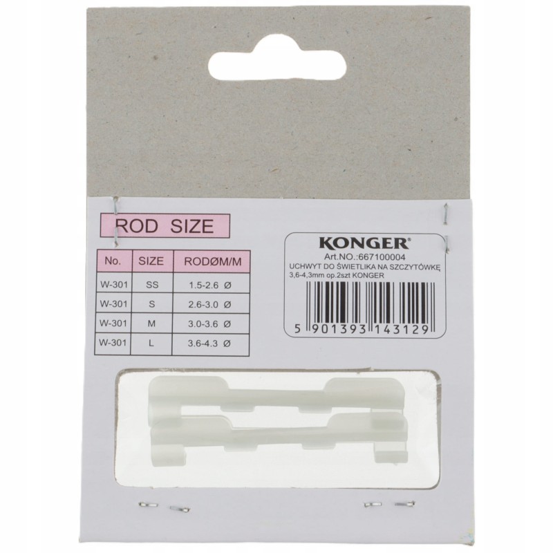 Konger uchwyt do montażu świetlika rormiar M