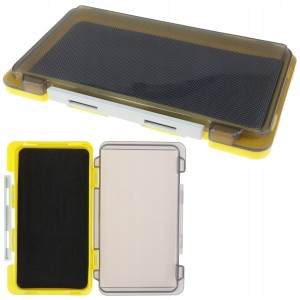 Miracle Fish pudełko organizer z pianką na przynęty mormyszki much koguty