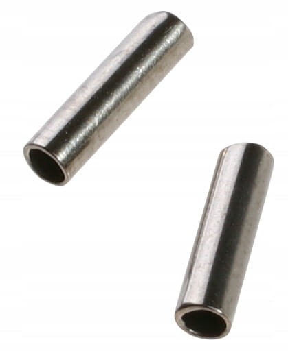 Mikado tulejki zaciskowe 2,0 x 8 mm cybanty mosiężne pojedyncze