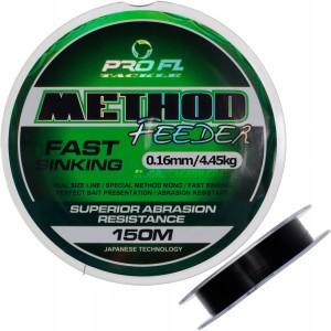 FL żyłka Method Feeder 0,16 mm 150 m czarna