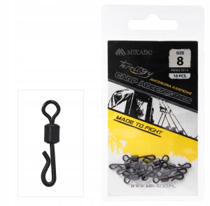 Mikado krętliki karpiowe z szybkozłączką rozmiar 8