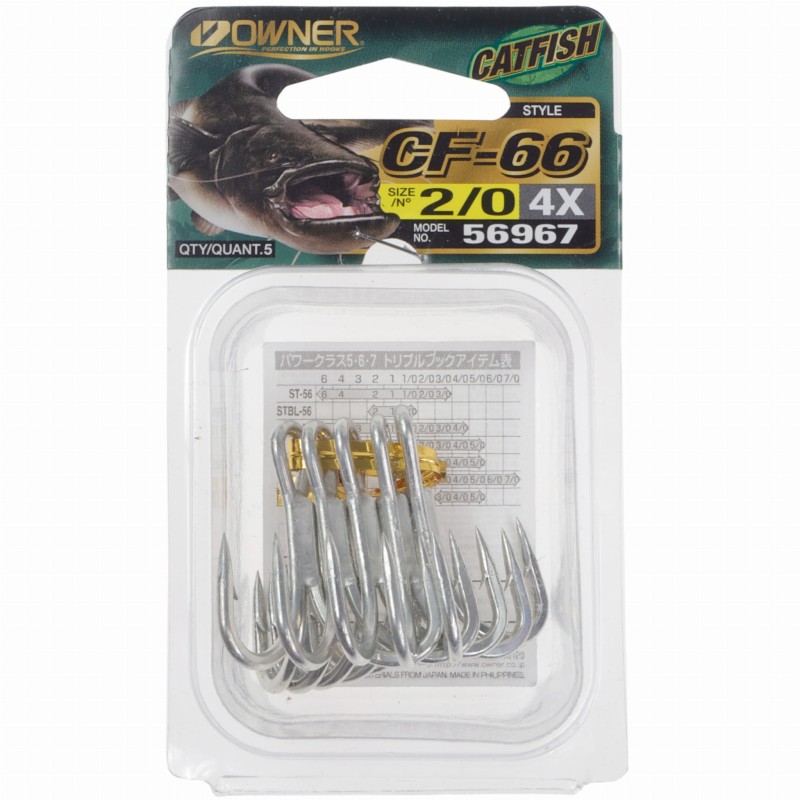 OWNER kotwica rozmiar 2/0 CF-66 CATFISH