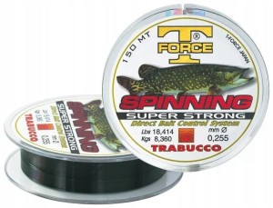 Trabucco żyłka T-FORCE SPINNING PIKE 0,255 mm 150 m