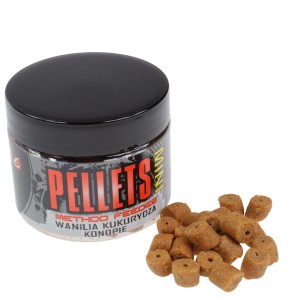 Profess pellet haczykowy 8mm WANILIA-KUKURYDZA-KONOPIE