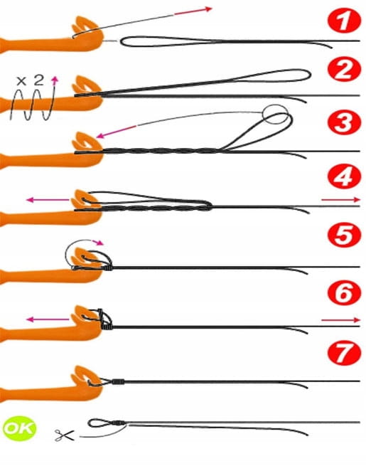 Ringers przyrząd Loop Tyer do wiązania pętli