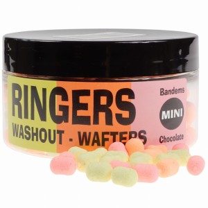 RINGERS Washout- wafters MINI bandems chocolate