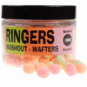 RINGERS Washout- wafters 10 mm bandems chocolate