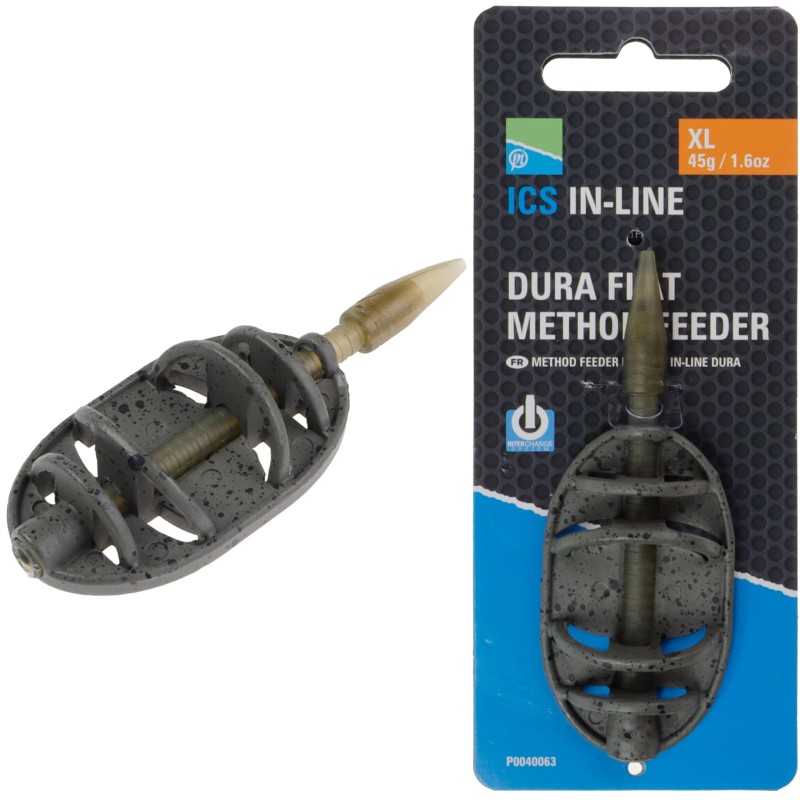 Preston podajnik XL 45 g ICS In-line Dura Flat