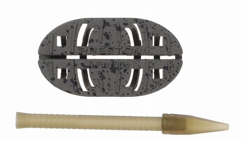 Preston podajnik LARGE 20 g ICS In-line Dura Flat