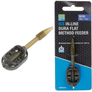 Preston podajnik MINI 30 g ICS In-line Dura Flat