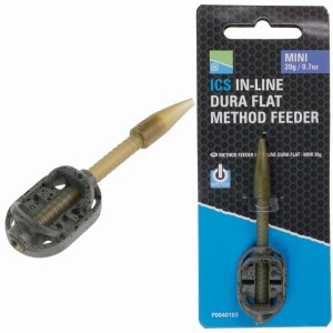 Preston podajnik MINI 20 g ICS In-line Dura Flat