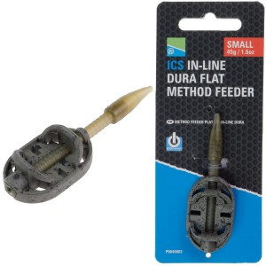 Preston podajnik 45 g ICS In-line Dura Flat SMALL