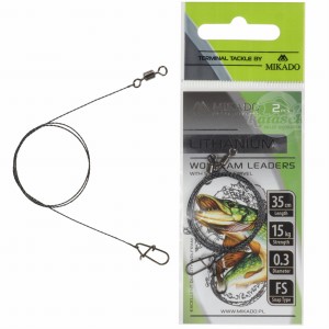 Mikado Lithanium przypony wolframowe 35 cm / 15 kg