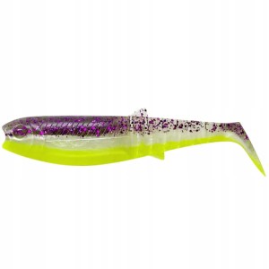 Savage Gear CANNIBAL SHAD 6,8 cm 3g PURPLE GLITTER BOMB