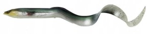 Savage Gear LB REAL EEL 15 cm 12 g GREEN SILVER