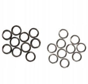 Savage Gear SPLIT RINGS 6 mm 35 kg kółka łącznikowe 20 sztuk