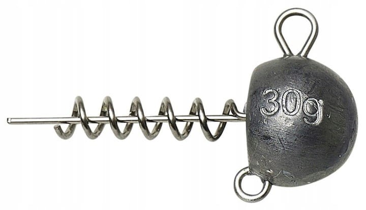 Savage Gear Główka jig 30 g BALL CORKSCREW HEAD z wkrętem