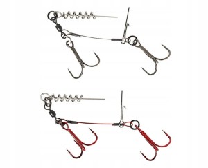 Savage Gear dozbrojka CARBON49 CROCKSCREW STINGER 9 cm 31 kg 2 sztuki