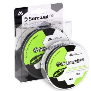 Mikado żyłka SENSUAL N.G. Method Feeder 0,30 mm 300 m czarna