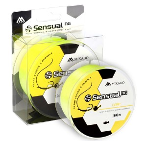 Mikado żyłka SENSUAL N.G. CARP 0,33 mm 600 m żółta