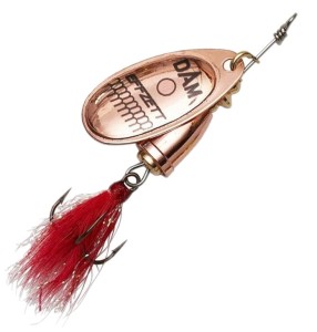 DAM obrotówka Effzett EXECUTOR DRESSED SPINNER 6 g roz 3 COPPER