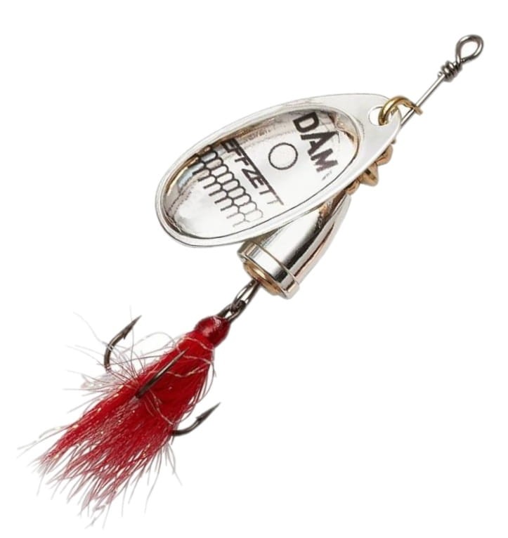 DAM Effzett obrotówka EXECUTOR DRESSED SPINNER 3 g rozmiar 1 SILVER