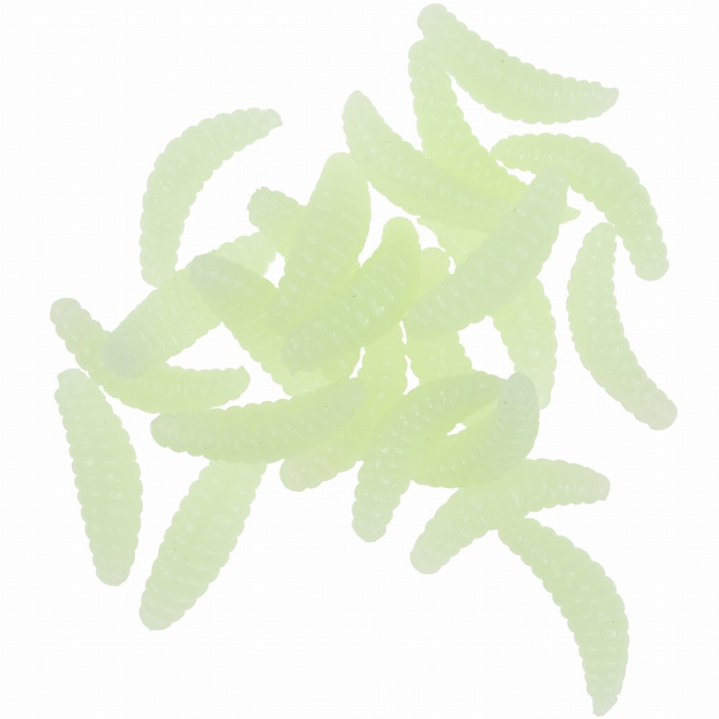 Sztuczny robak fluo 20 mm 50 sztuk
