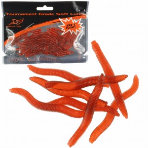 Sztuczny czerwony robak 30 mm 50 szt