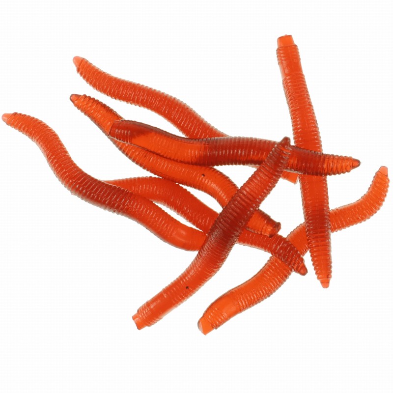 Sztuczny czerwony robak 30 mm 50 szt