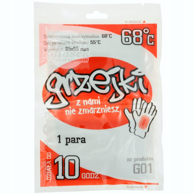 Grzejki ogrzewacze do rąk 10 par