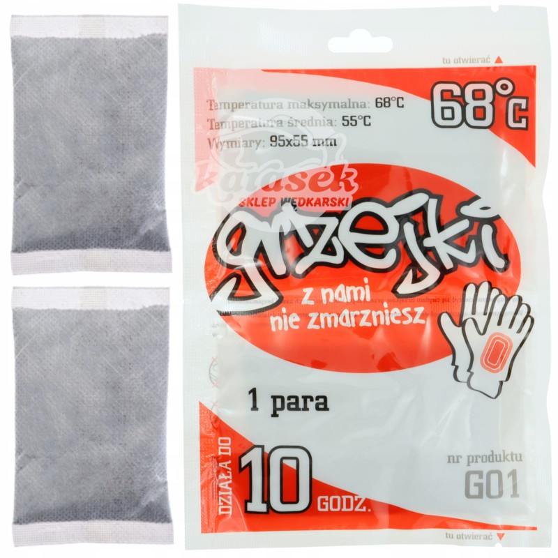 Grzejki ogrzewacze do rąk 1 para