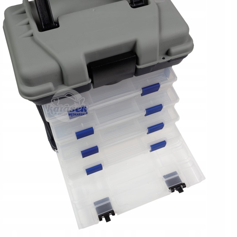 FL skrzynka wędkarska z pudełkami