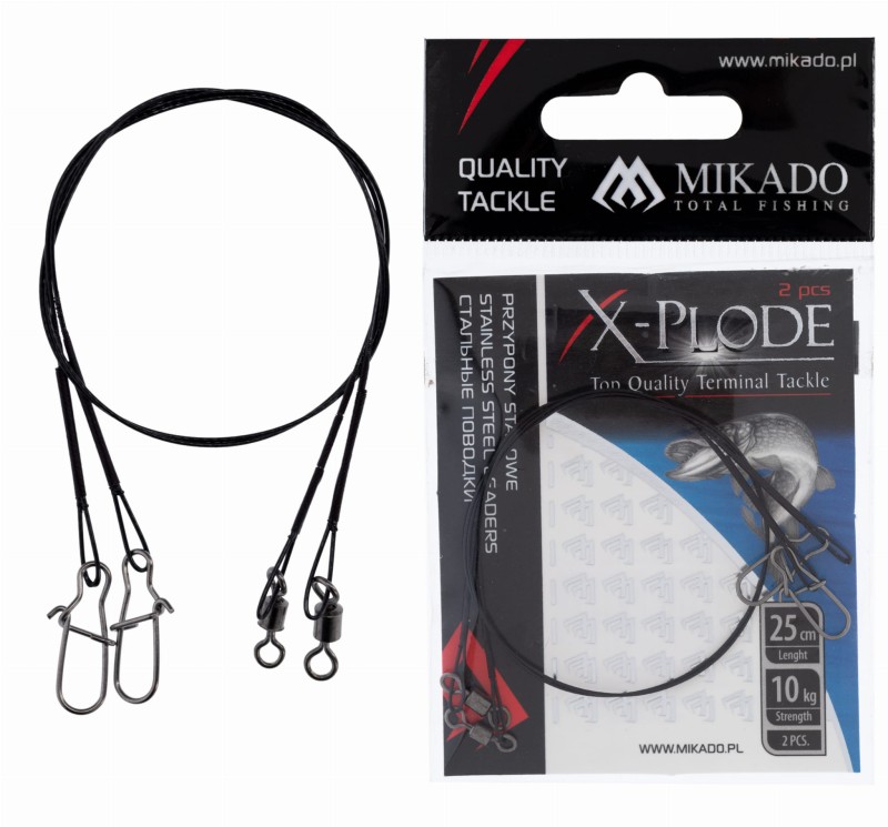 Mikado przypony stalowe X-PLODE 25 cm 10 kg