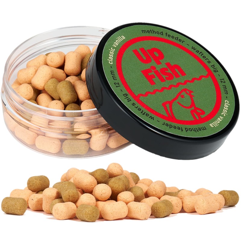 Up Fish CLASSIC VANILLA 12 mm BIG wafters Method Feeder