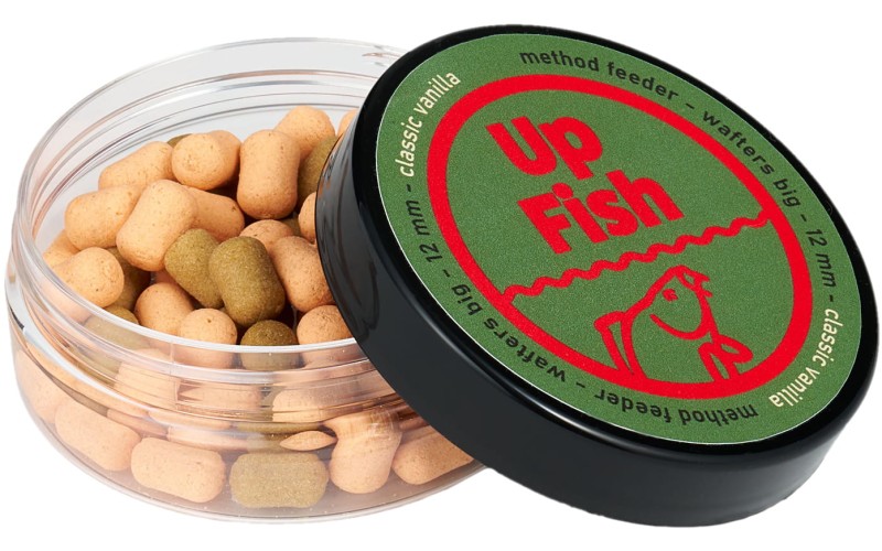 Up Fish CLASSIC VANILLA 12 mm BIG wafters Method Feeder