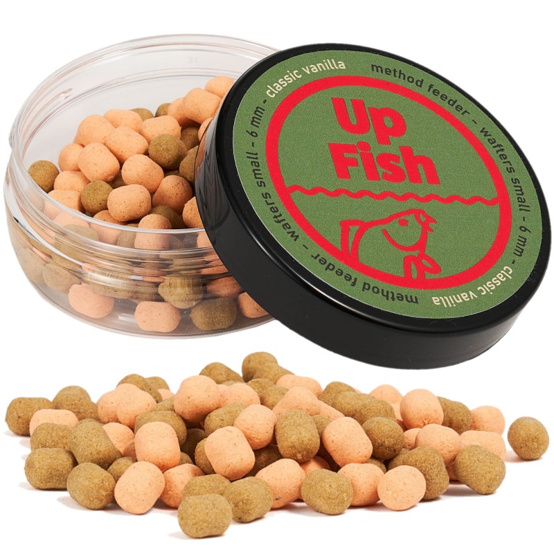Up Fish CLASSIC VANILLA 6 mm SMALL wafters Method Feeder