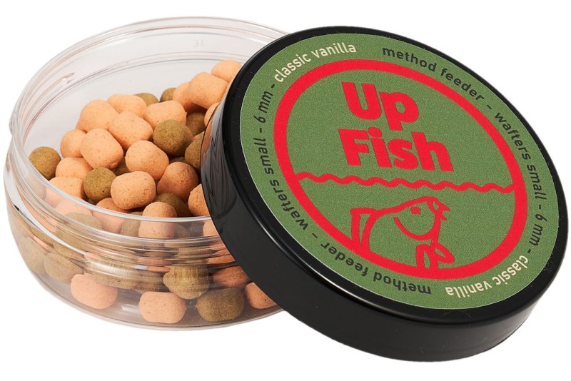 Up Fish CLASSIC VANILLA 6 mm SMALL wafters Method Feeder