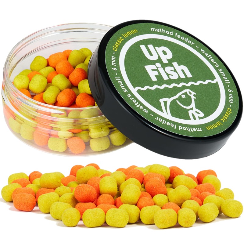 Up Fish CLASSIC LEMON 6 mm SMALL wafters Method Feeder
