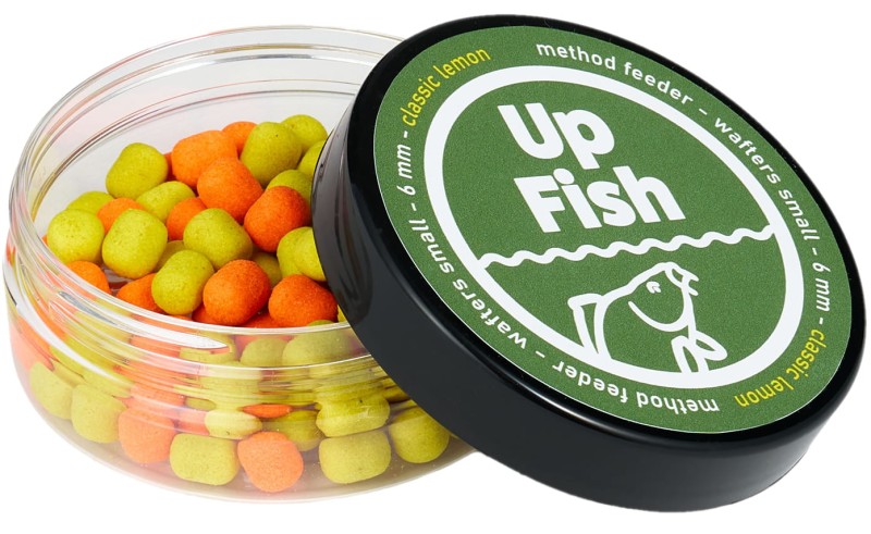 Up Fish CLASSIC LEMON 6 mm SMALL wafters Method Feeder