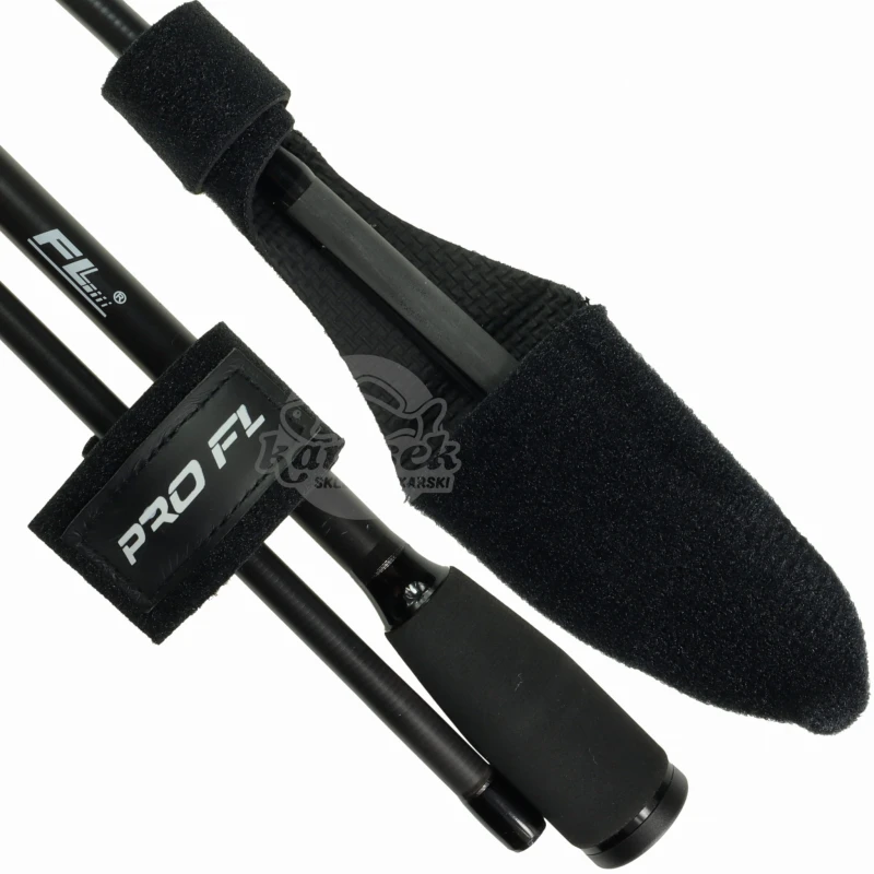 FL opaska rzep neoprenowy 19,5 cm do spinania wędki + ochraniacz na szczytówkę