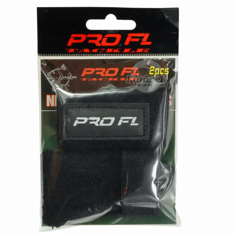 FL opaska rzep neoprenowy 19,5 cm do spinania wędki + ochraniacz na szczytówkę