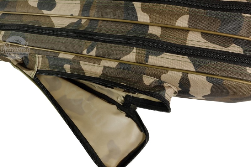 FL pokrowiec torba na wędki 130 cm 3 komory usztywniany