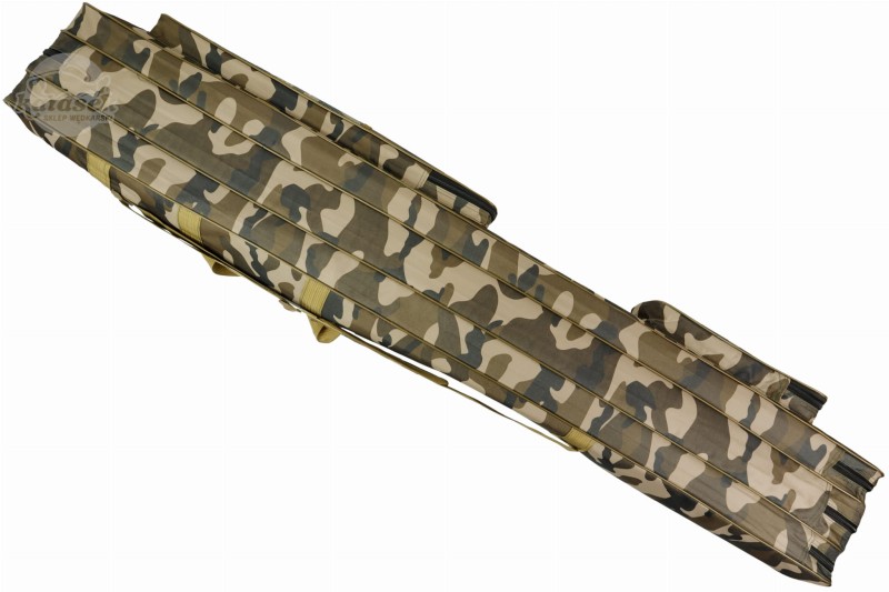 FL pokrowiec torba na wędki 130 cm 3 komory usztywniany